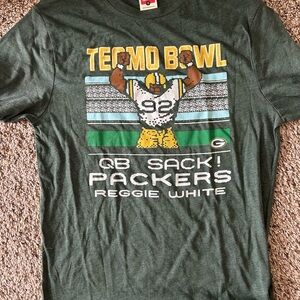 NFL Green Tecmo Bowl Packers Shirt
